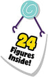 Disney Doorables Village Peek Pack, Series 5 and 6, Includes 24 Figures, Styles May Vary, Amazon Exclusive, by Just Play