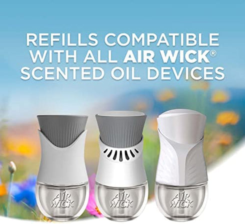 Air Wick, Plug in Scented Oil 2 Refills, Fresh Waters, 1.34 Oz (Pack of 2)