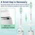 Aoremon Replacement Toothbrush Heads for Philips Sonicare Snap-on Electric Brush Handles HX9023/65, 10 Pack