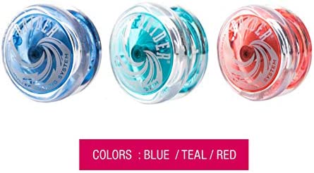 Yomega Raider - Professional Responsive Ball Bearing Yoyo, Great for Kids, Beginners and for Advanced String Yo-Yo Tricks and Looping Play. + Extra 2 Strings & 3 Month Warranty (Blue)