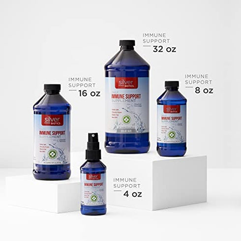 American Biotech Labs Silver Biotics Immune System Support, 8 Fl Oz (Pack of 1)