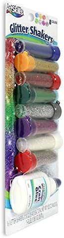 ArtSkills Ultra-Fine Glitter Powder Shakers and Glue Arts & Crafts, Classic