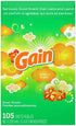 Gain Fabric Softener Dryer Sheets, Island Fresh Scent, 105 count