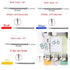 50Pcs Cutting Blades for Cricut Explore Air/Air 2/Air 3/Maker/Maker 3, Vinyl Cutting Blades for Cricut Machine, Including 10Pcs 30°, 20Pcs 45°, 20Pcs 60° Fine Point Blades for Cutting Replacement Blades Bundle