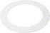 5 Pack Gloss White Goof Trim Ring for 8" Inch Recessed Can Lighting Down Light, Outer Diameter 8.6 Inches, Inner Diameter 6.2 Inches