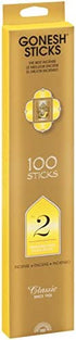 Gonesh Collection #2 – 100 Stick Pack-Classic Incense Count