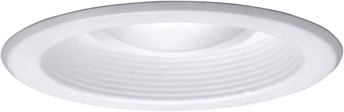 HALO 5001P, 5" Trim Baffle White Trim with White Baffle
