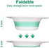 Zafina Sitz Bath for Toilet Seat, Foldable Postpartum Care Basin, Sitz Bath Tub for Soothes and Cleanse Vagina & Anal, Hemorrhoids and Perineum Treatment, Ideal for Post-Episiotomy Patients…