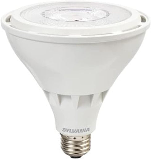SYLVANIA Night Chaser LED PAR38 Light Bulb, 250W=25W, Dimmable, Super Bright 2650 Lumen, 3000K, Neutral White - 1 Pack (74793)
