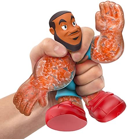 Moose Toys Heroes of Goo JIT Zu – Space Jam: A New Legacy - 5" Stretchy Goo Filled Action Figure - Lebron James