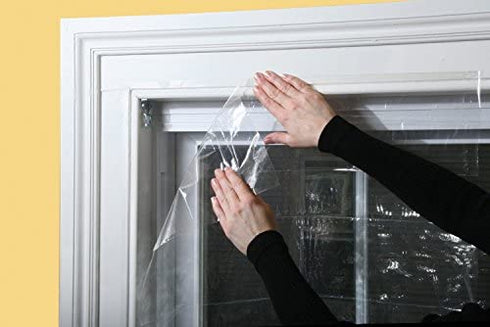 Frost King V73/3H Shrink Window Kit, Indoor, 42 x 62 in, 3-Pack, Clear, 3 Count