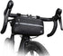 Rhinowalk Bike Bag, Bike Handlebar Bag, WaterproofBike Basket Bicycle Front Bag Shoulder Bag Waist Bag for Sport Bicycle Professional Cycling Accessorie-Black