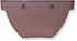 Elly D©cor Set of 2 10" Wall Modern, Resistant and Self Watering Planter Plates for Indoor or Outdoor Areas Durable Plastic Plant Pots with Rattan-Like Finish, Chocolate Brown