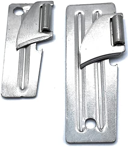 Set of P-38 and P-51 Military Style Can Openers, Made in USA. (Bundle) and Instruction Card