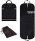 DIOMMELL 54" Garment Bag with Extra Large Pockets for Travel, Gusseted Suit Cover Mens Womens Foldable Hanging Bags for Clothes Shirts Dresses Coats