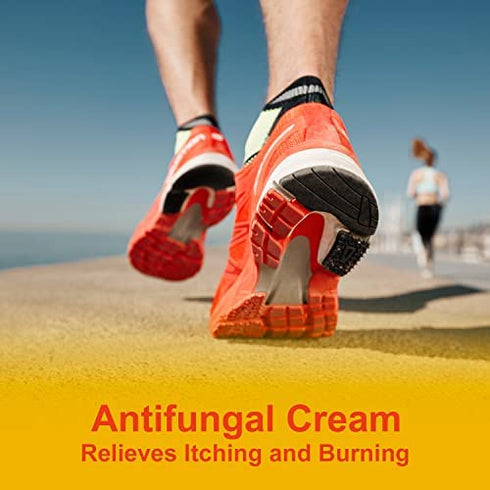 CareAll (4 Pack) 1.0 oz. Antifungal Miconazole Nitrate 2% Cream, Compare to Leading Brand, Cures Most Athlete’s Foot, Jock Itch, Ringworm
