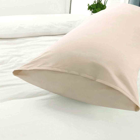 uxcell Body Pillow Case, Microfiber Pillowcases Weave for 90 GSM Ployester, Soft Full Replacement Covers for Body Pillows Body(20"x48") Khaki