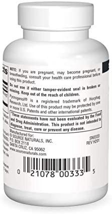 Source Naturals Pycnogenol 100 mg Proanthocyanidin Complex - 60 Tablets