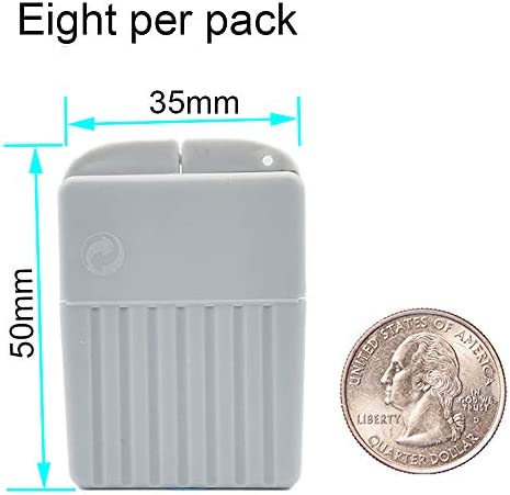 Hearing aid wax guards filters Cerumen stop Wax traps for Phonak, Unitron, Widex hearing aids cleaner with cleaning brush kit tools and carry case – 3Packs/24 Filters