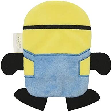 Minions: The Rise of Gru Bob Plush Flat Crinkle Dog Toy | No Stuffing Dog Toy| Gifts Fans and Their Pets | Officially Licensed Pet Product from Universal Studios