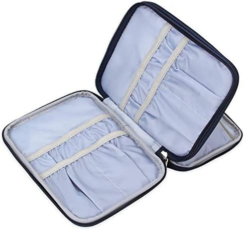 Yarwo Carrying Bag Compatible with Craft Accessories, Organizer Case for Craft Pen Set and Basic Tool Set Storage, Owls Pattern, Bag Only