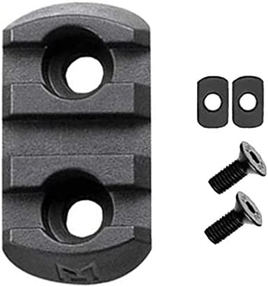 Gotical Multi Slots Mlok to Picatinny Rail Adapter Set of 3 slot Ar Picatinny Rail System