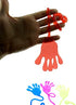 JA-RU Sticky Hands Stretchy Snap Smack Toys (1 Packs 2 Hands) Fidget Toy Great Sticky Hand Party Favors Birthday Toy Supplies for Kids, Bulk Toys, Stocking Stuffers, Goody Bags. Prank Gag. 315-1