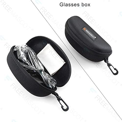 FreeMascot OD 4+ 190nm-550nm / 800nm-1100nm Wavelength Professional Laser Safety Glasses for 405nm, 450nm, 532nm, 808nm,980nm,1064nm, 1080nm, 1100nm Laser (Style 5)