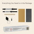 Granite, Porcelain & Marble Repair Kit - Standard White - Fix Chips & Defects in Minutes | Restore Tiles & Countertops with Ease | for Quartz, Corian, Acrlic and Fiberglass I Flawless Results