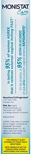 MONISTAT Care Maximum Strength Instant Itch Relief Cream, 1 Ounce (Pack of 2)