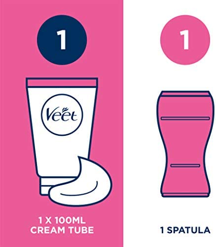 Veet Hair Removal Cream Sensitive Skin with Aloe Vera & Vitamin E (100ml)