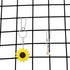 50pcs Fabric Panel Wall Wire Hooks, SUMERSHA Stainless Steel Cubicle Hooks Wall Clips Picture Hangers for Home, Office Decor, Silver