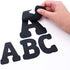 ArtSkills Paper Poster Letters and Numbers for Projects and Crafts, 4" and 2.5", Black, 150 Pieces