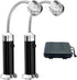 FBve Barbecue Grill Light, 2 Pack Magnetic Base Ultra-Bright LED Grill Lights, 360 Degree Flexible Gooseneck, Weather Resistant