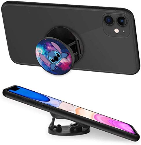 JOSEPH TINDALL ( 2 Pack ) Multifunction Foldable Phone Finger Kickstand Blue Galaxy White Marble Cell Phone Stand Holder and Grip Mount Compatible for Smartphones and Tablet