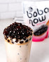 J WAY BOBA NOW Authentic Instant Tapioca Boba Pearls for Milk Tea, Smoothies and Desserts, Brown Sugar Flavor ( Ready in Just 20 Seconds ) - 5 Servings