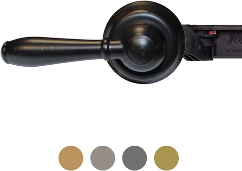 Korky 6081BP Strongarm Tank Lever Universal to Fit Front Angled Side Left and Right Mount Toilets, Oil-Rubbed Bronze, Faucet Style