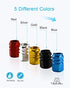 Tire Stem Valve Dust Caps, Car Wheel Air Aluminum Covers, 40 Pack - 5 Color
