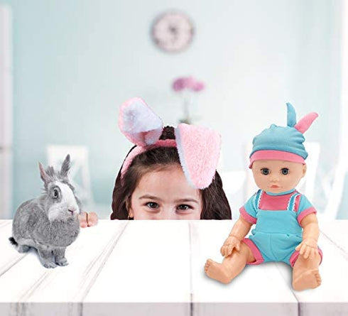 ARTST Doll Clothes,12 inch Baby Doll Clothes 6 Sets Include 5 Caps fit for 10 inch Dolls /11 inch Baby Dolls/ 12 inch Baby Dolls/