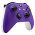 eXtremeRate Soft Touch Purple Faceplate Cover, Front Housing Shell,Soft Grip Back Panels for Xbox One X & One S Controller Model 1708