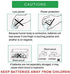 LR1130 AG10 Battery 1.5V Long-Lasting Alkaline Button Cell Batteries (40 Batteries)?5-Year Warranty?