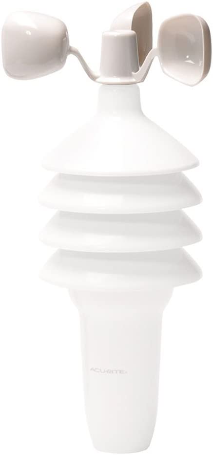 AcuRite Notos (3-in1) 06030RM Replacement Wind Cups for 3-in-1 Weather Sensors , white