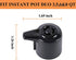 Farochy Steam Release Valve, Universal Pressure Valve for Instant Pot 3, 5, 6, 8 Qt, Steam Release Accessory for Electric Pressure Cooker