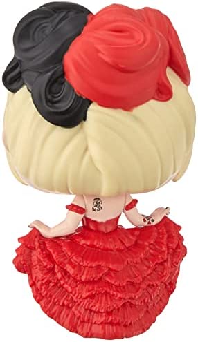Funko POP Movies: The Suicide Squad - Harley Quinn (Dress), Amazon Exclusive , Red,56013