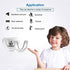 Kids Mouth Guard for Grinding Teeth, Pack of 4 Night sleep Teeth Guards, Eliminates TMJ & Teeth Clenching, Stops Bruxism, Teeth Whitening Tray , Sport Athletic Mouth Guard (kid Size only fit for kids)