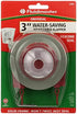 Fluidmaster 5403 Water-Saving Long Life Toilet Flapper for 3-Inch Flush Valves, Adjustable Solid Frame Design, Easy Install (Red)