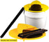 RinneTraps - Flip N Slide Bucket Lid Mouse Trap |Humane or Lethal| |Trap Door Style| |Multi Catch |Auto Reset| |Indoor Outdoor| |No See Kill| |5 Gallon Bucket Compatible| Made in USA (1)