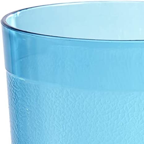 Cafe Break-Resistant Plastic 20oz Restaurant-Quality Beverage Tumblers | Set of 16 in 4 Assorted Colors.