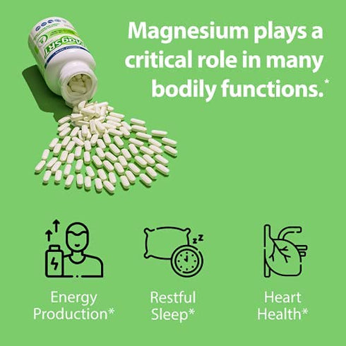 Jigsaw Health MAG SRT Magnesium Supplement Mag SRT, 60 Count
