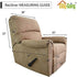 Easy-Going Recliner Chair Slipcover Reversible Sofa Cover Water Resistant Couch Cover Furniture Protector with Elastic Straps for Pets Kids Children Dog Cat (Recliner, Ivory/Ivory)